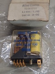 Allied Control TS154-CC-CC 6.2 MADC 5000 Ohms Cont 1A 29VDC , Set Of 2