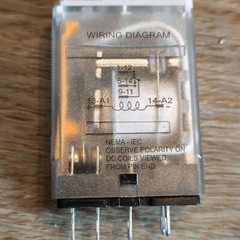 DAYTON 1EHE3A General Purpose Relay Socket 15 A Current Rating 12V DC 5 Pins