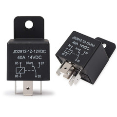 12V Motor Relay 5 Pin Coil 40Amp Spdt Model No.: JD2912-1Z-12VDC 40A 14VDC, Cont
