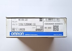 LOT OF 10 NEW GENUINE OMRON RELAY# MY4N-CR – AC110-120V