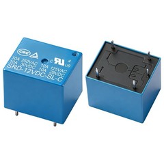 Dual 12V DC 10A PCB Power Relay Set – SPDT, Perfect for Electrical Projects