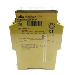 Pilz 828035 Current Monitoring Relay, 1NO Contact, 0.01-15A, 24VDC, DIN Rail