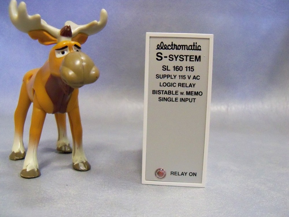 SL160115 Electromatic SL 160 115 Logic Relay Bistable w/ Memo
