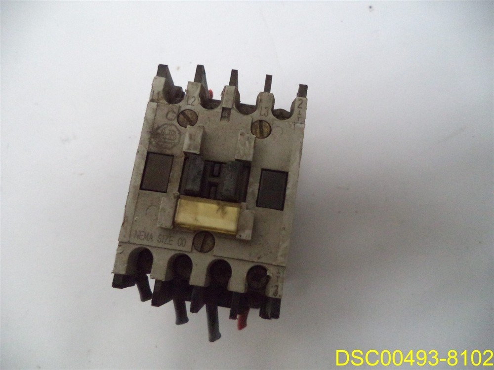 Allen Bradley 509-TOD Size 00 Contactor Starter 509TOD 120/110 VAC