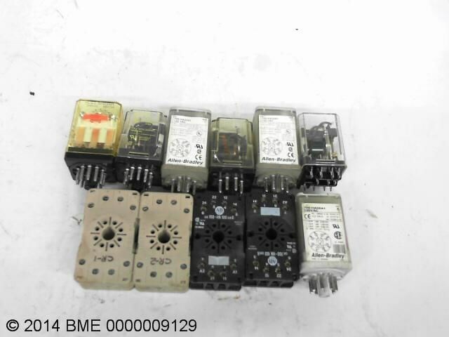 Various Manufacturers Electrical Supply 4 11 Pin Terminal Blocks With 7 Relays