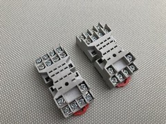 SQUARE D 8501NR45 SERIES B RELAY SOCKET 10 AMP 300V LOT OF 2
