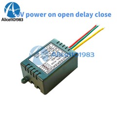 220V Power on Delay Relay Module Time delay Off switch Controller with LED