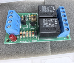 ELK-924 Sensitive Relay Module DPDT 12/24 VDC w/ 1.2 mA Trigger – Open Box