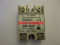 NEW MAXTECH SSR 40A INPUT 80-250VAC OUT 24-380VAC SOLID STATE RELAY 40A