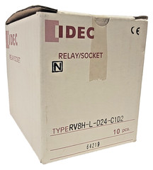 IDEC (10 Pack) RV8H-L-D24-C1D2 Relay/Sockets