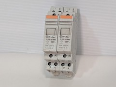 Pair of Finder 22 22 8 230 4000 DSPT-NO Modular Step Monostable Relay 20A