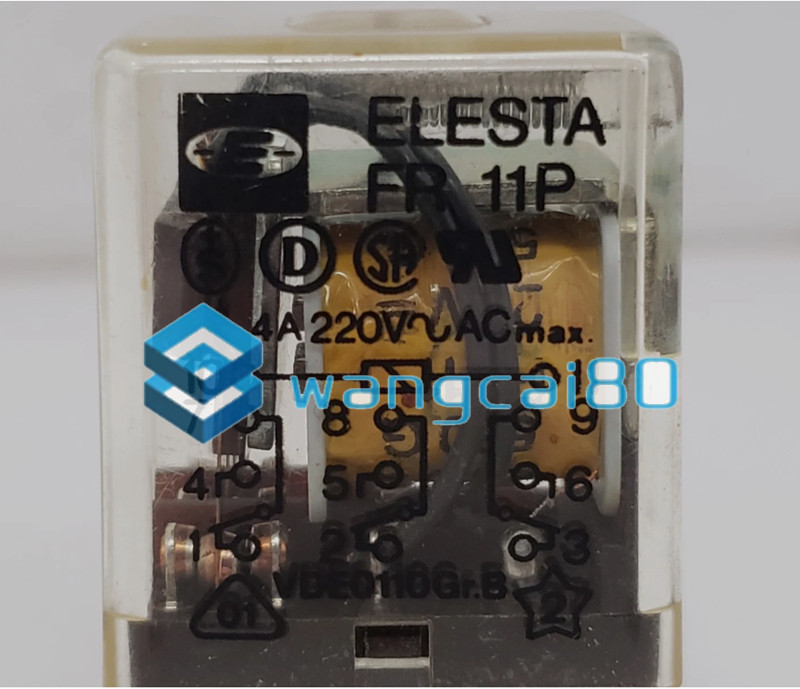ELESTA FR11P RELAY 11 PIN 24V DC 4A 220V AC