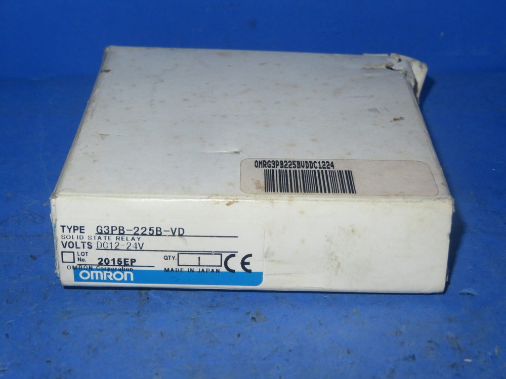 NIB Omron G3PB-225B-VD 12-24V Solid State Relay + 1 Year Warranty