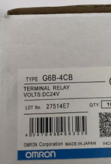 New OMRON G6B-4CB Relay Terminal 24VDC