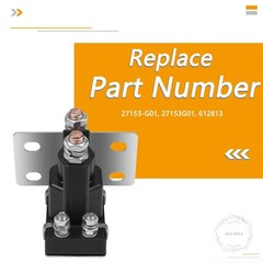 14V Golf Cart Solenoid Compatible with EZGO TXT Gas Golf Cart 1994-Up 4 Terminal