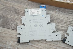 Slim Relay and Base, 5VDC Coil, 6 Amp Contact, NO/NC, HF41F 5-ZS 41F-1Z-C2-1