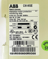 ABB CM-MSE Motor Protection Relay 1SVR550800R9300