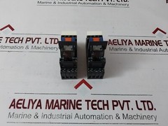 Schrack Pt570024 Relay With Pt78704 Base 10a 300vac