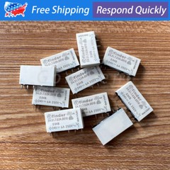 10* For Finder 34.51.7.024.0010 24VDC 6A 34.51.24VDC 5Pins SPDT Power Relay US