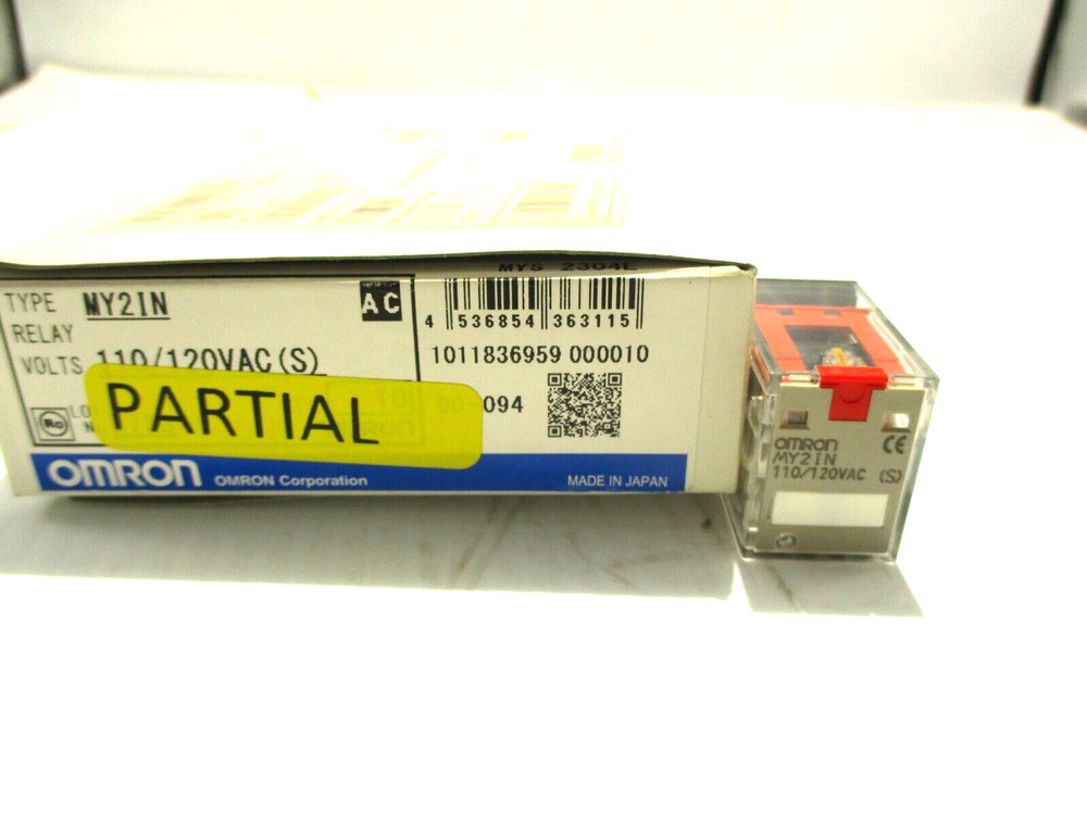 NEW OMRON MY2IN RELAY 110/120 V COIL