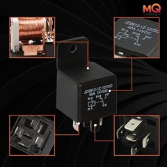 Multi-Purpose 5-Pin 12V 40A Automotive Relay Set – Durable & Easy Installation