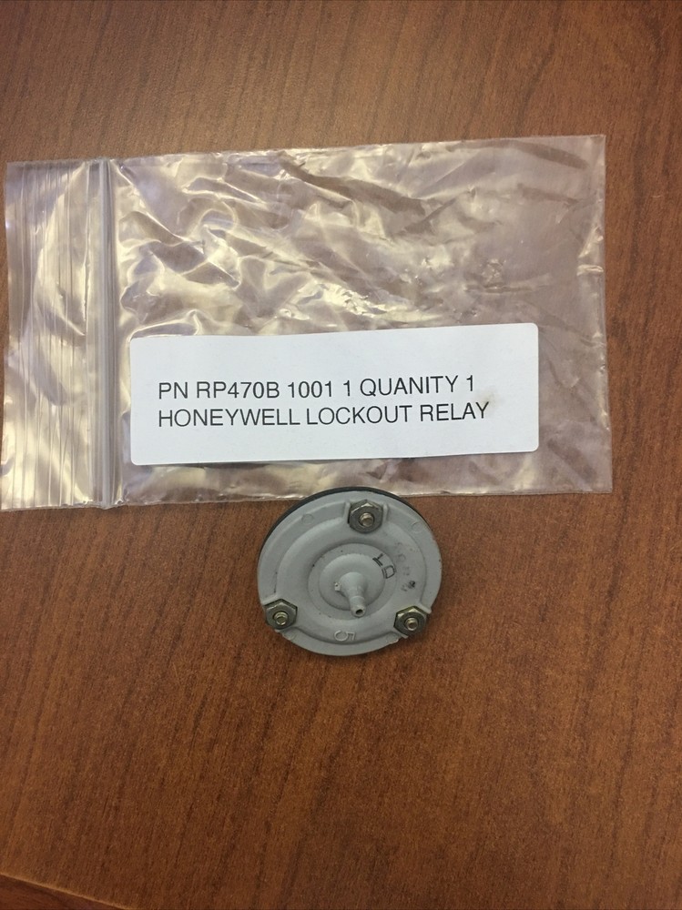 Honeywell RP470B-1001 Lockout Relay New Old Stock