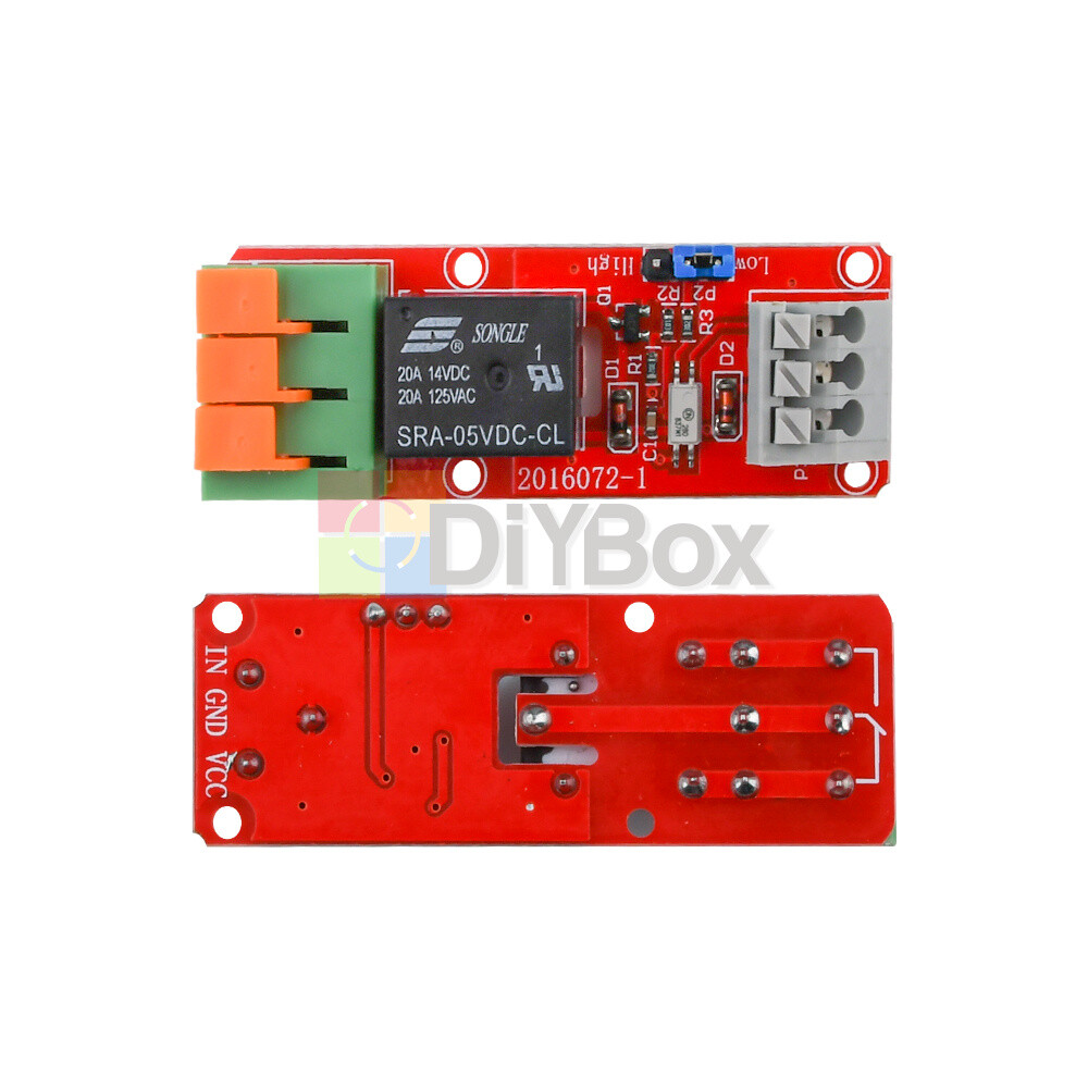1/2/4/8/16Channel 5V 20A Relay Module Board For Arduino Raspberry Pi ARM AVR PIC