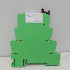3 Pack Phoenix Contact PLC-BSC- 24UC/21 Relay Base 2966029 w/ 2961105 Relay 24V