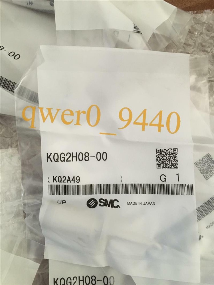 1pc New SMC Stainless Steel Push-in Fitting KQG2H08-00