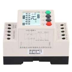 Voltage Monitoring Relay Under Over Voltage Protector 3Phase Voltage Monitor NEW