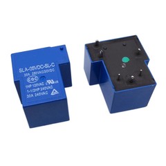 Stock 2pcs T90 Coil Relay 5VDC 30A 250VAC 30VDC 6 Pin 1NO 1NC SLA-05VDC-SL-C
