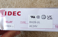 You get 1 – IDEC RH2B-UL Relay AC24V @c11