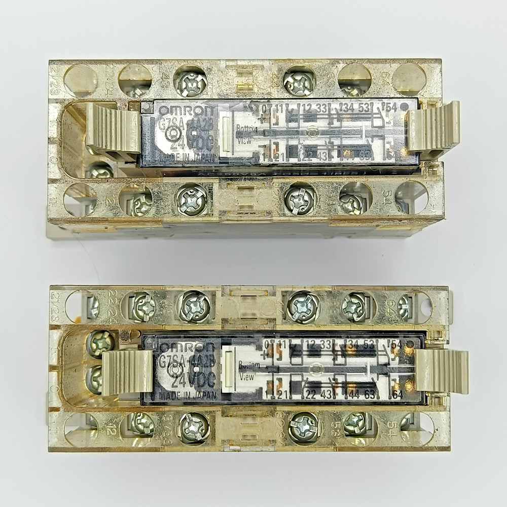 Omron P7SA-14F-ND DC24V Relay Socket Base w G7SA Relay Lot of 2