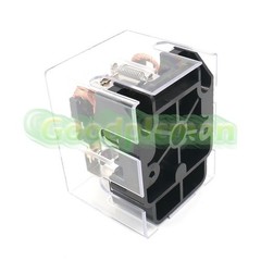 1pc Coil Voltage DC12V DC24V AC220V 80A DPDT Electromagnetic Relay JQX-62F-2C
