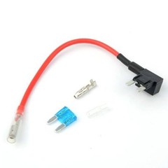 2 PCS Small ACS Add A Circuit Piggy Back Pluggable MINI Blade Tap Fuse Holder UK
