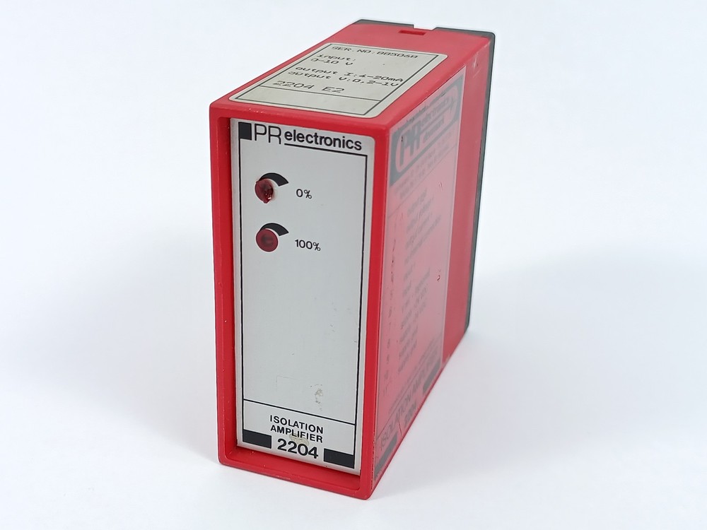 PR Electronics 2204 E2 Isolation Amplifier