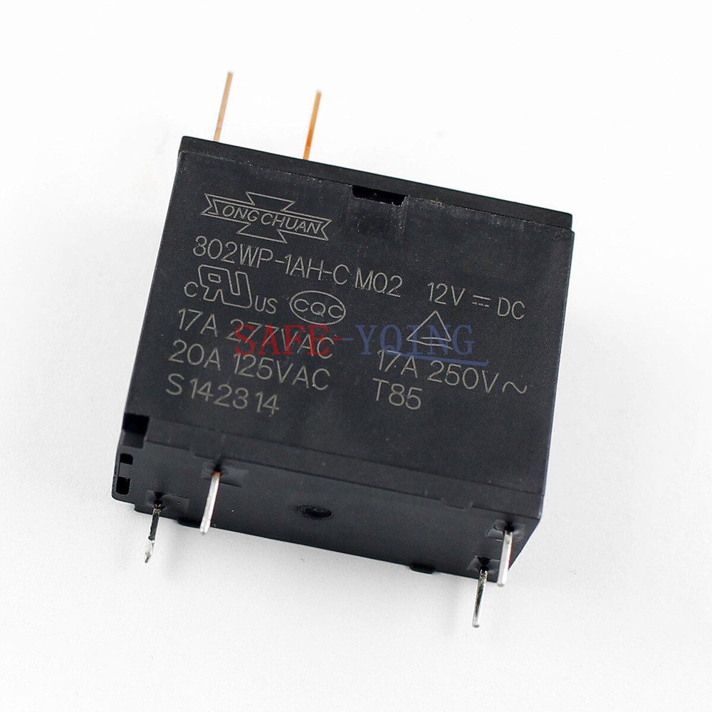 10 pieces Used SONG CHUAN 302WP-1AH-C M02 12VDC Relay