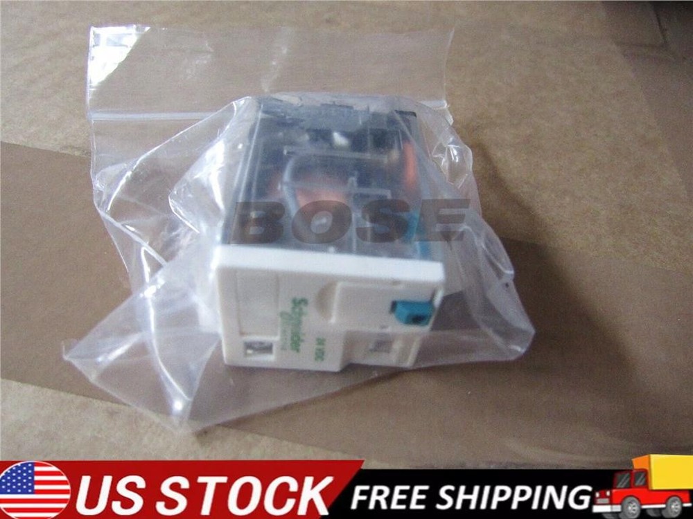 RXM2AB2BD Schneider PCB Mount 24V dc Coil DPDT 250VAC 12A Contacts US Free TAX