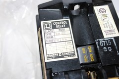 NEW IN BOX Square D 8501 G0-80 Series D Control Relay 120VAC 8501G080