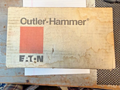 Cutler Hammer Type M Relay D26MR Type 24 VDC Coil