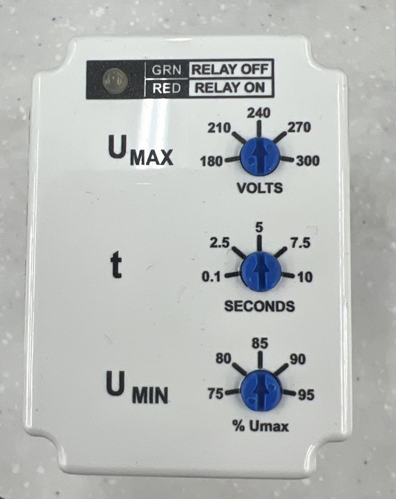 Macromatic Vakp240a Voltage Sensing Relay, Octal Base Type, 240V Ac, 8 Pins