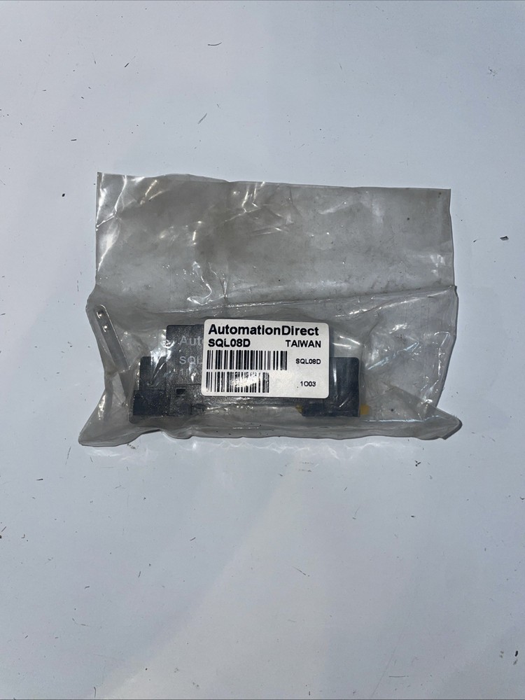 AUTOMATION DIRECT SQL08D RELAY SOCKET BASE 10A 250VAC 8 PIN NIP