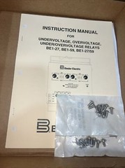 Basler Electric Under/Over Voltage Relay BE1-27/59 Nos Surplus. Item ID 1