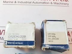 TELEMECANIQUE CA2-EN 122 Control Relay 6A 500V 24V 50/60HZ