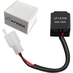 2-Pin Electronic LED Flasher Relay for Motorcycle Turn Signals