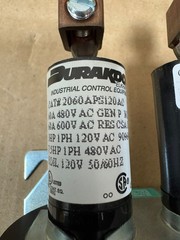 Durakool / Contactor Relay / 2060APS120AC / 120VAC, 60A