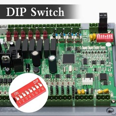 40PCS Double Row Dip Switch Assorted Kit 1 2 3 4 6 8 10 12 Position 2.54mm PC