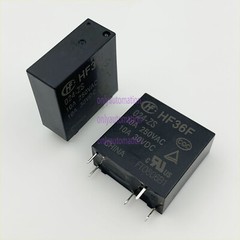 10PCS HONGFA HF36F-024-ZS Power Relay 24VDC 5Pin 10A 250VAC~