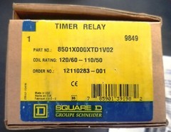 Square D Model 8501X000XTD1VO2 Timer Relay – New In Box