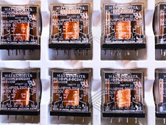 1X NC2D-PL2-DC24V AW84329 MATSUSHITA High Power PCB Relay 24VDC DPDT 5A 30VDC